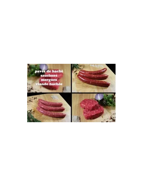 Colis Spécial Haché - Bœuf d'Herbe Bio