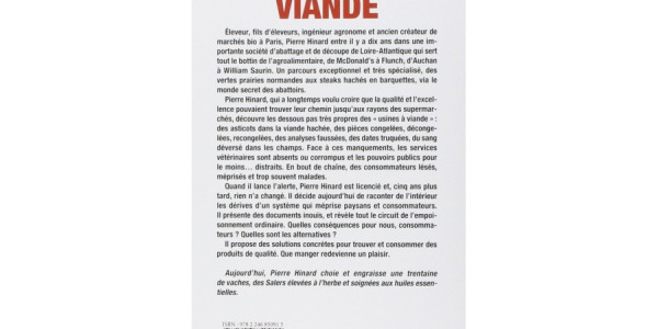  Interview vidéo pour la sortie du livre « Omerta sur la viande »